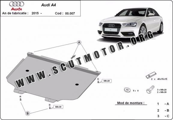 Scut cutie de viteză Audi A4 B9