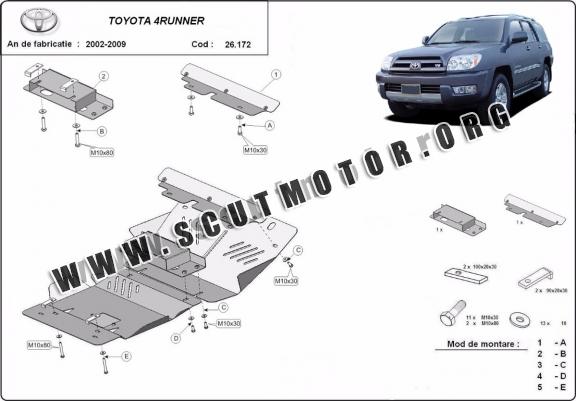 Scut motor metalic Toyota 4Runner