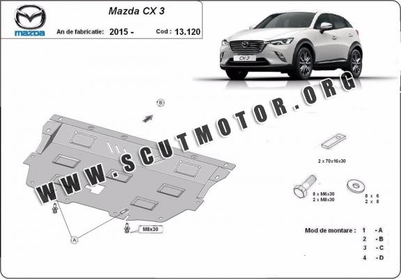 Scut motor metalic Mazda CX3