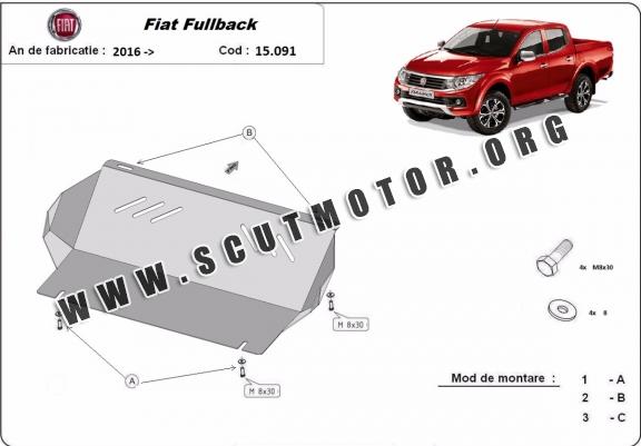 Scut radiator Fiat Fullback