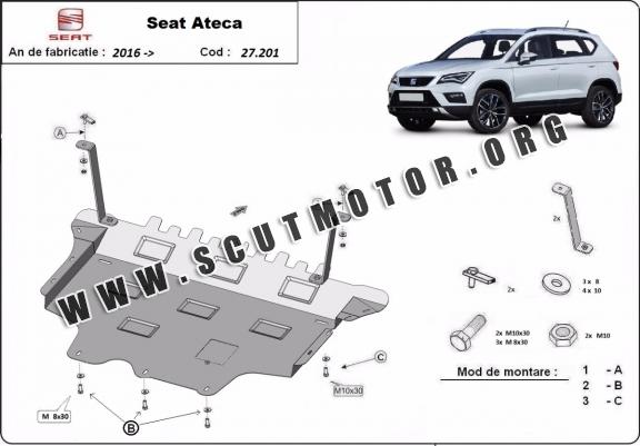 Scut motor metalic Seat Ateca