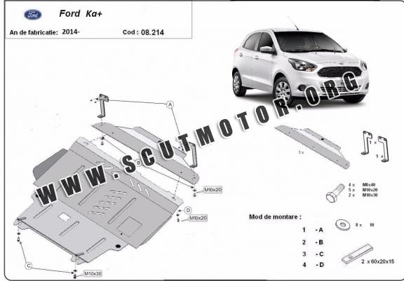 Scut motor metalic Ford KA+