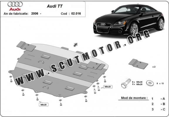 Scut motor metalic Audi TT