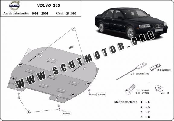 Scut motor metalic Volvo S80