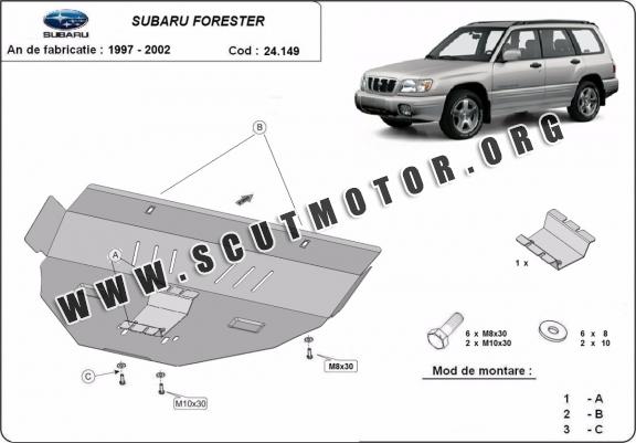 Scut motor metalic Subaru Forester