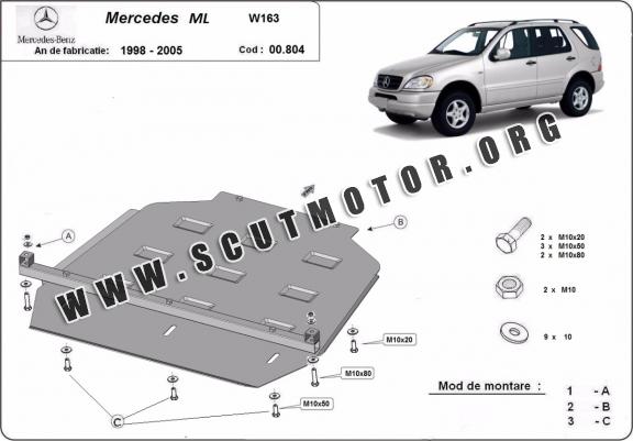 Scut cutie de viteză Mercedes ML W163