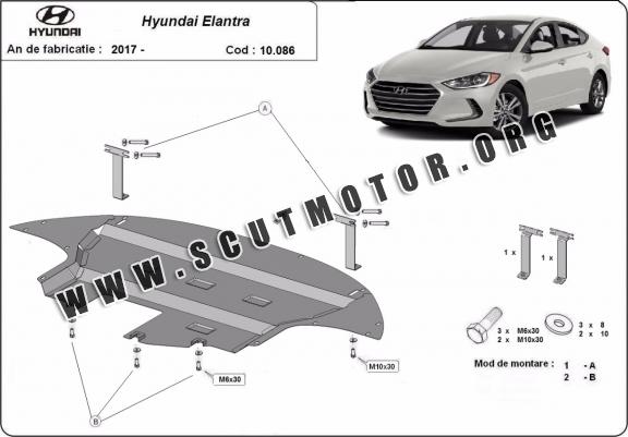 Scut motor metalic Hyundai Elantra