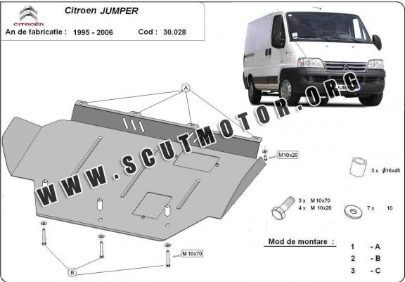 Scut motor metalic Citroen Jumper