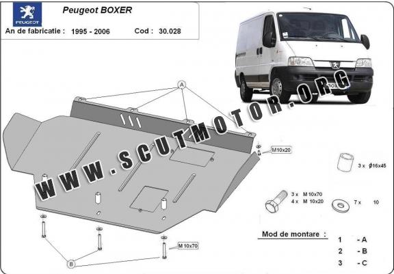 Scut motor metalic Peugeot Boxer