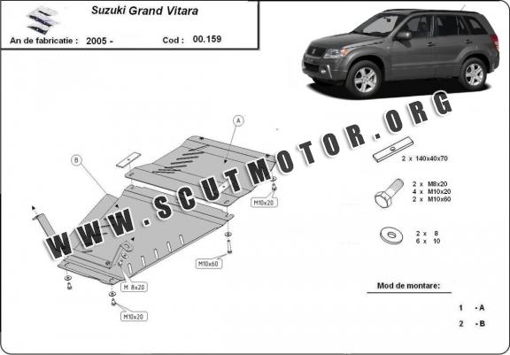 Scut cutie de viteză și diferențial Suzuki Grand Vitara