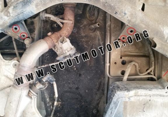 Scut metalic pentru sistemul Stop&GO Mercedes Vito W447, 4x2, 1.6 D