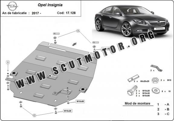 Scut motor metalic Opel Insignia B