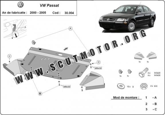 Scut motor metalic VW Passat B5.5