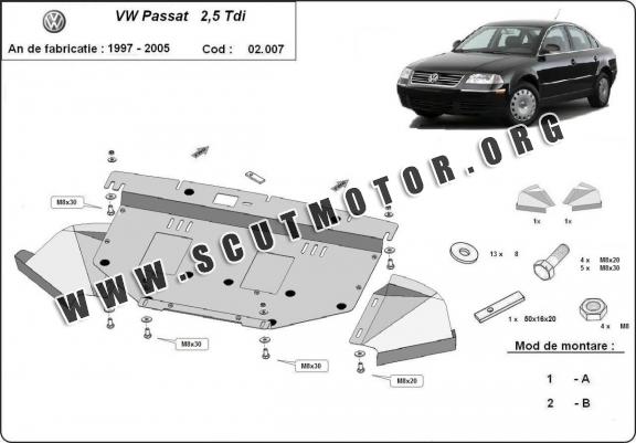 Scut motor metalic VW Passat B5, B5.5