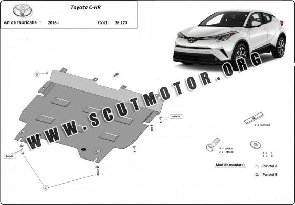 Scut motor metalic Toyota C-HR