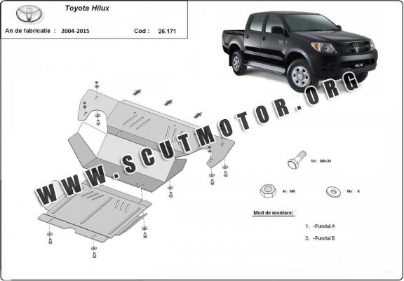 Scut motor metalic Toyota Hilux