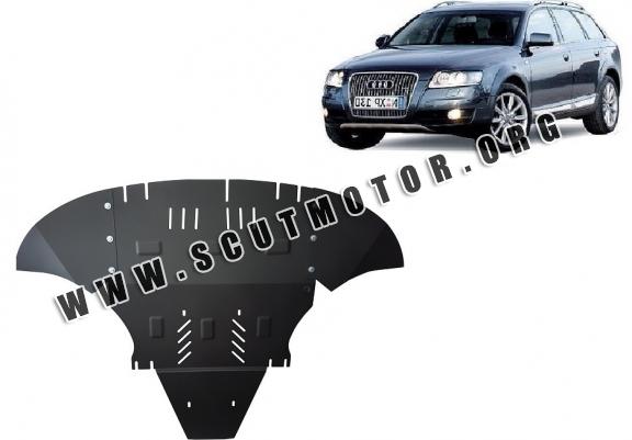 Scut motor metalic Audi A6 Allroad cu lateral