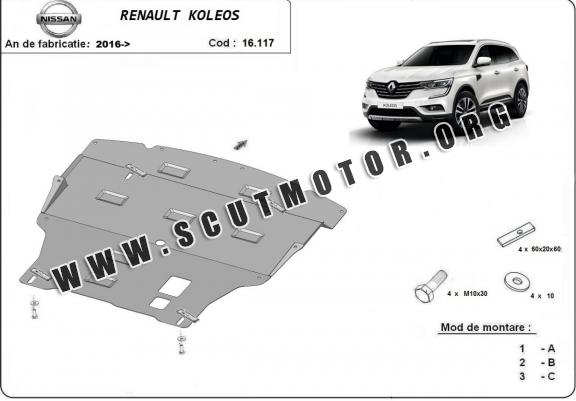 Scut motor metalic Renault Koleos