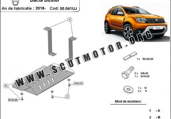 Scut diferențial spate Dacia Duster 4x4