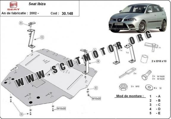 Scut motor metalic Seat Ibiza Diesel