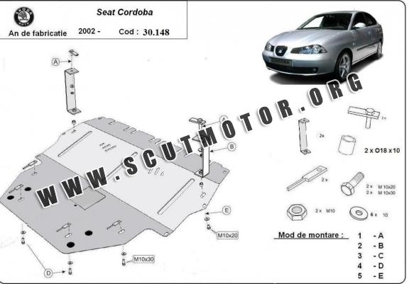 Scut motor metalic Seat Cordoba Diesel