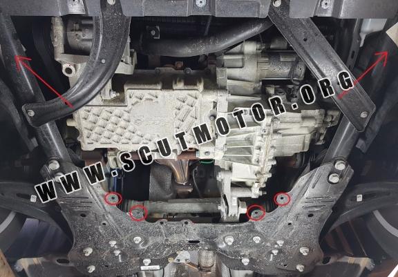 Scut motor metalic Fiat 500x