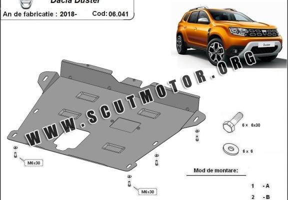 Scut motor metalic Dacia Duster