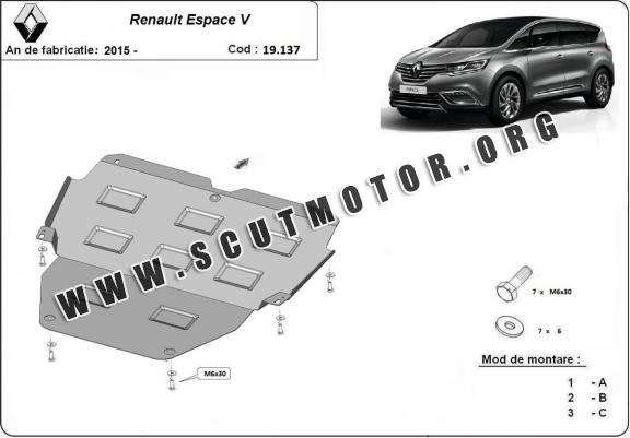 Scut motor metalic Renault Espace V