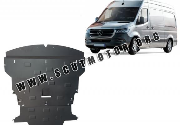 Scut motor metalic Mercedes Sprinter-Tracțiune  față