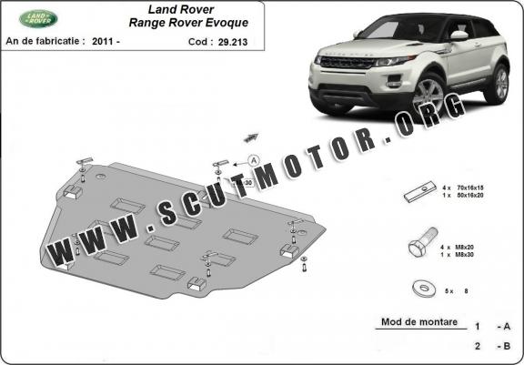 Scut motor metalic Range Rover Evoque 