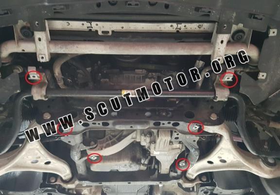 Scut motor metalic Mercedes  GLE X166