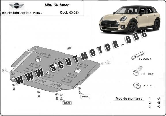 Scut motor metalic Mini Clubman