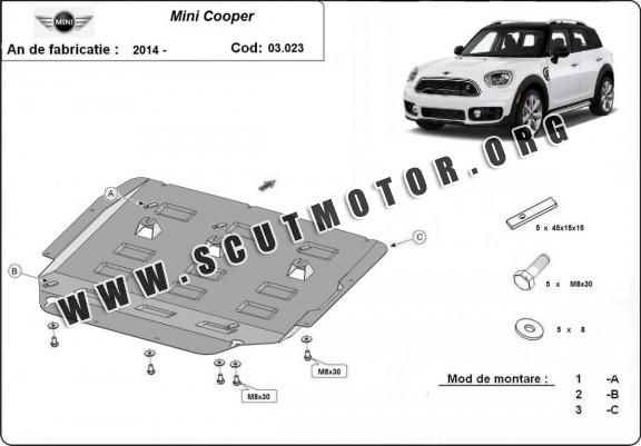 Scut motor metalic Mini Cooper