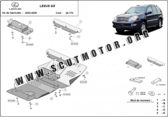 Scut motor metalic Lexus GX