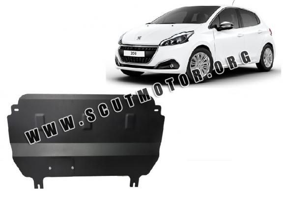 Scut motor metalic Peugeot 208