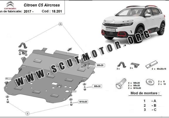 Scut motor metalic  Citroen C5 Aircross 