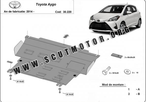 Scut motor metalic Toyota Aygo AB40