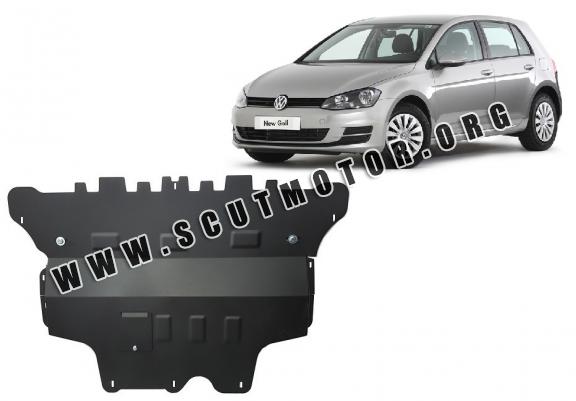 Scut motor metalic Vw Golf VII - cutie de viteză manuală