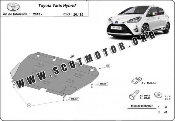 Scut motor metalic Toyota Yaris Hybrid