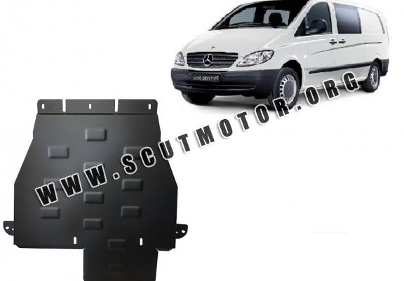 Scut metalic cutie de viteză Mercedes Vito W639, motorizare 4x4, cutie de viteză automată