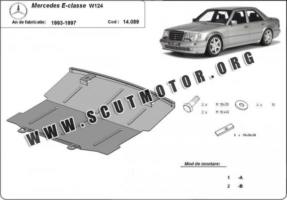 Scut motor metalic Mercedes E-Class W124