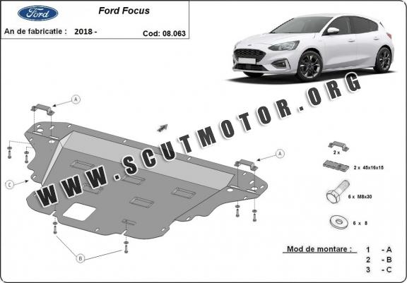 Scut motor metalic Ford Focus 4