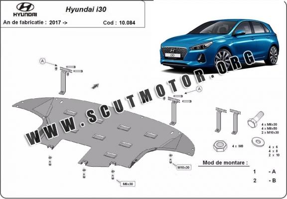 Scut motor metalic Hyundai i30