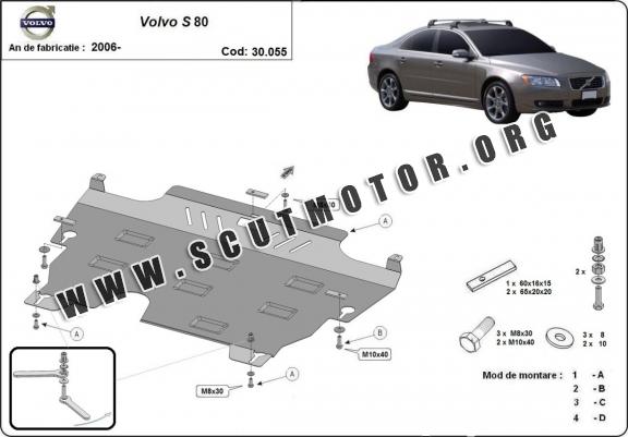 Scut motor metalic Volvo S80