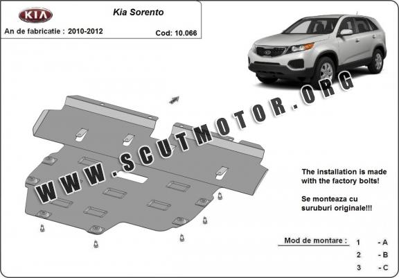 Scut motor metalic Kia Sorento