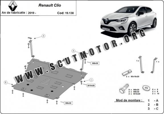 Scut motor metalic Renault Clio V