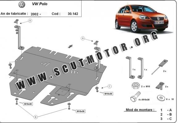 Scut motor metalic VW Polo