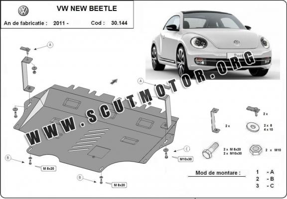 Scut motor metalic Volkswagen New Beetle