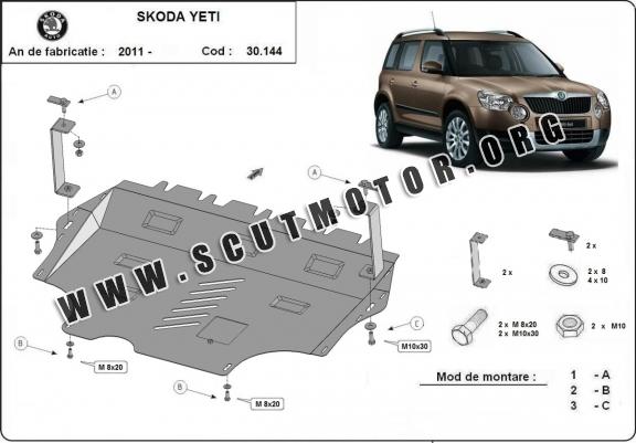 Scut motor metalic Skoda Yeti