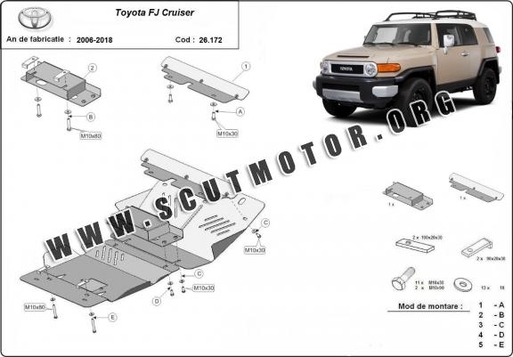 Scut motor metalic Toyota Fj Cruiser